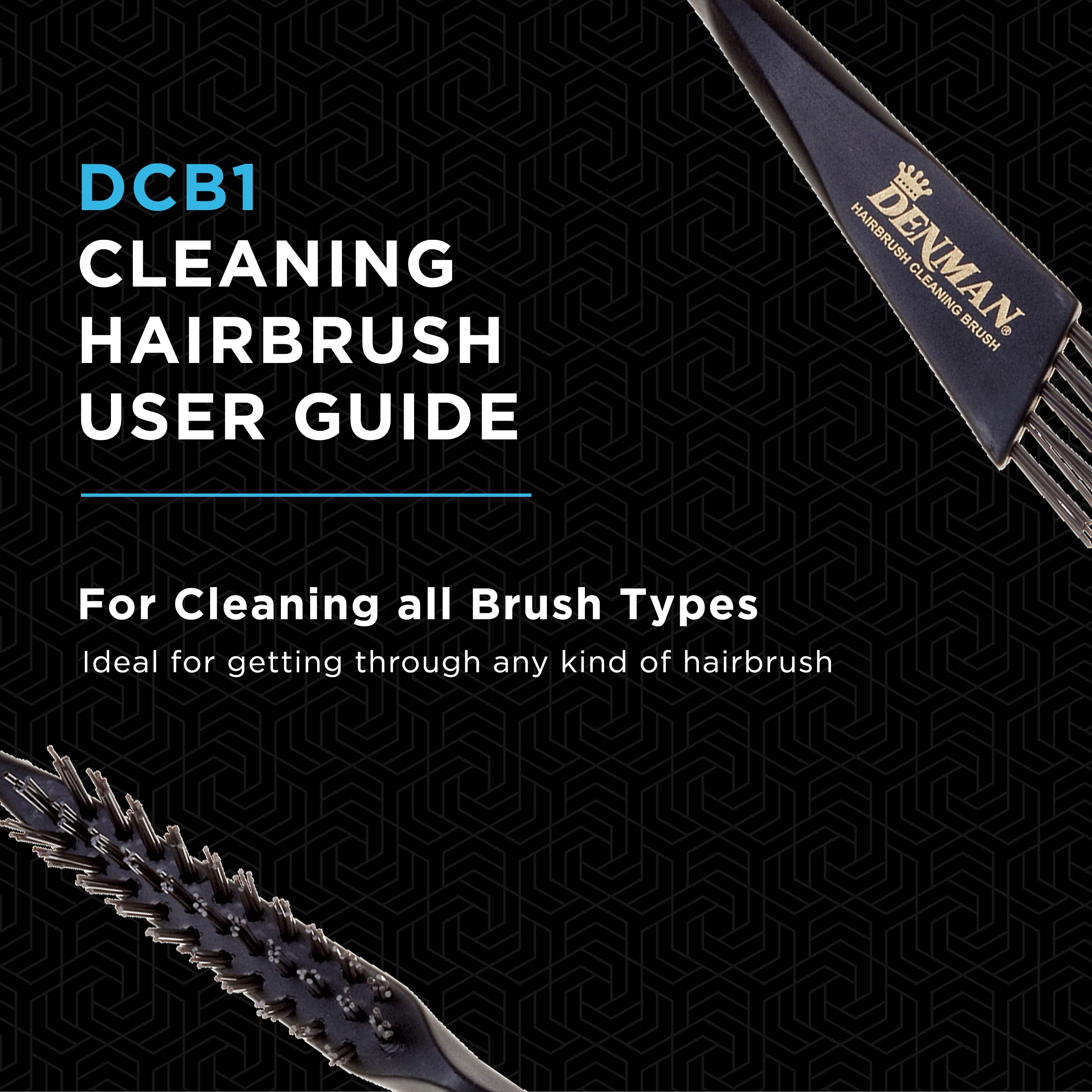 Denman DBC1 Accessoire entretien-cheveux: outil fiable pour préparer votre brosse.