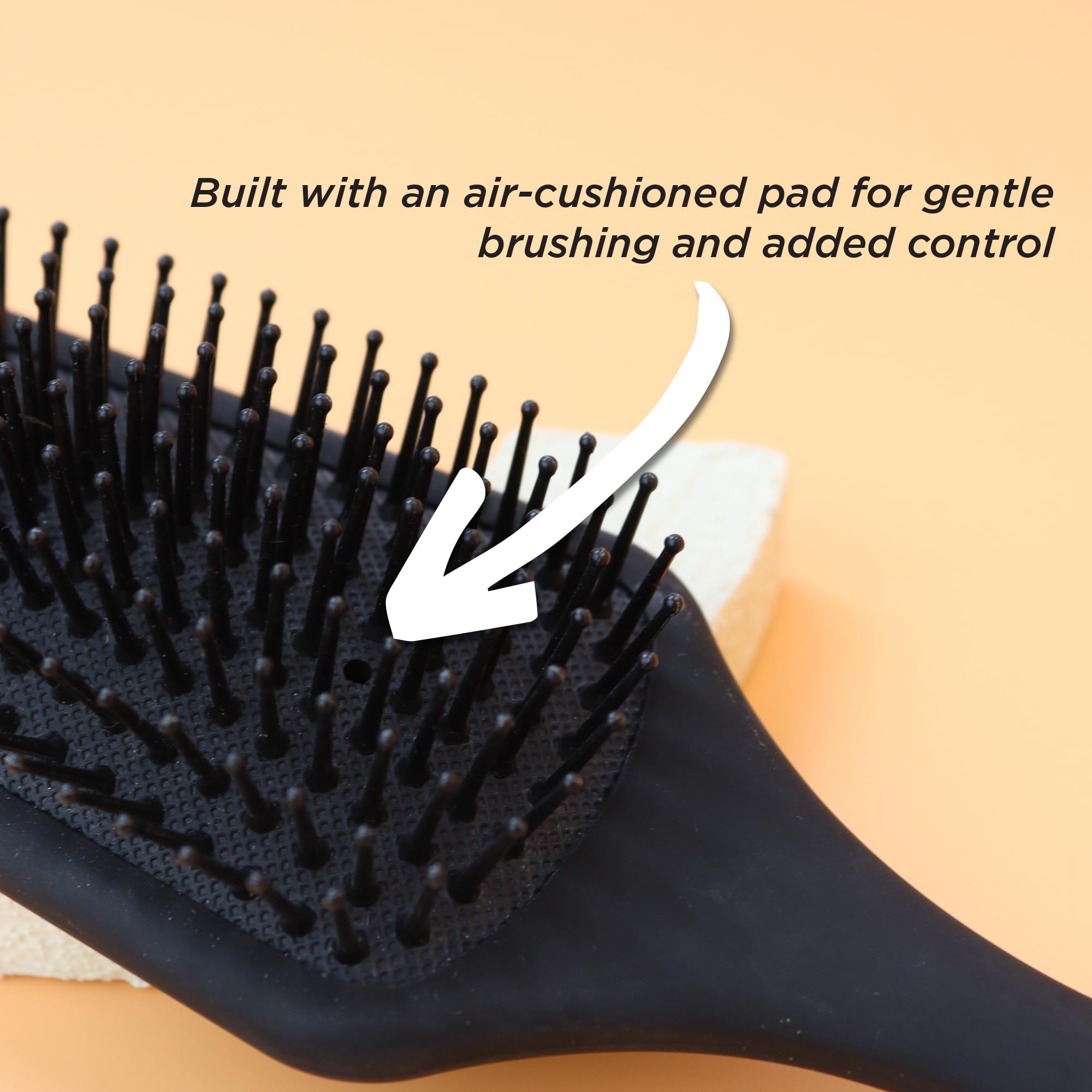 Denman D84 mini brosse grande surface pour couvrir plus de cheveux.