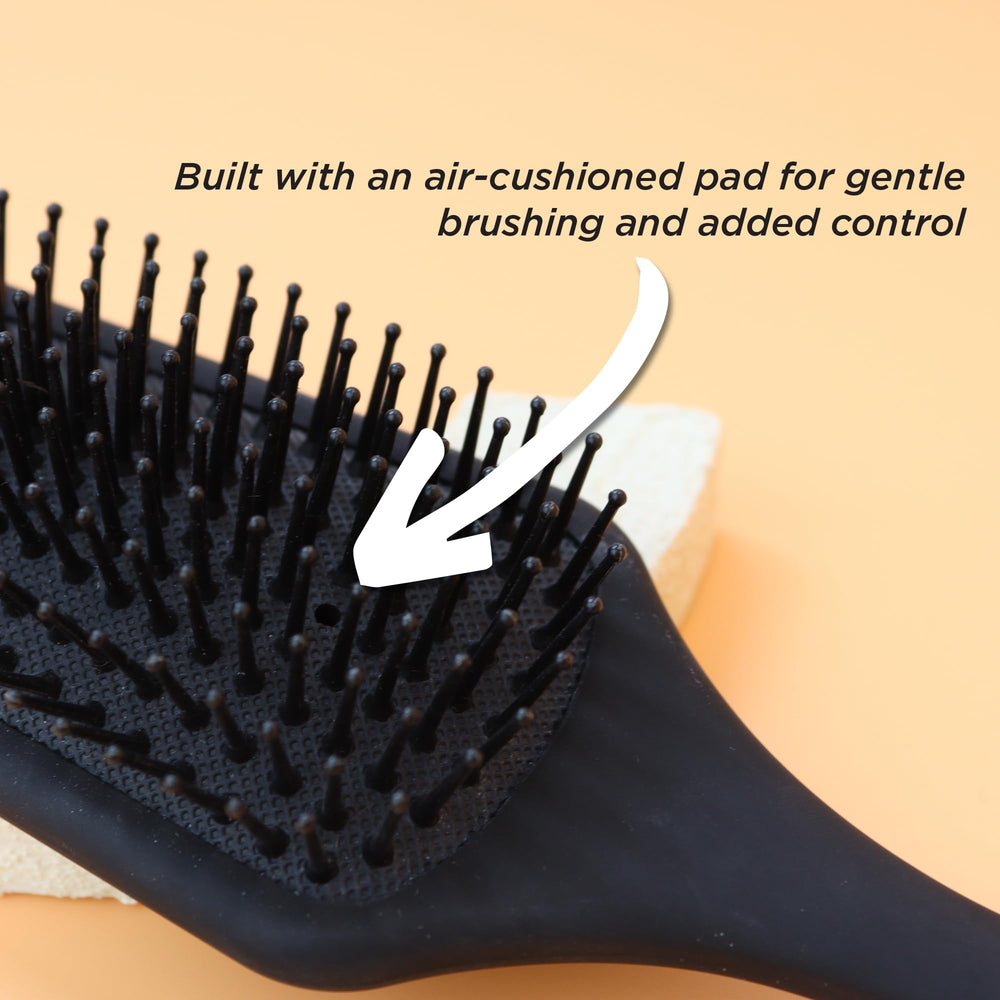 Denman D84 mini brosse grande surface pour couvrir plus de cheveux.