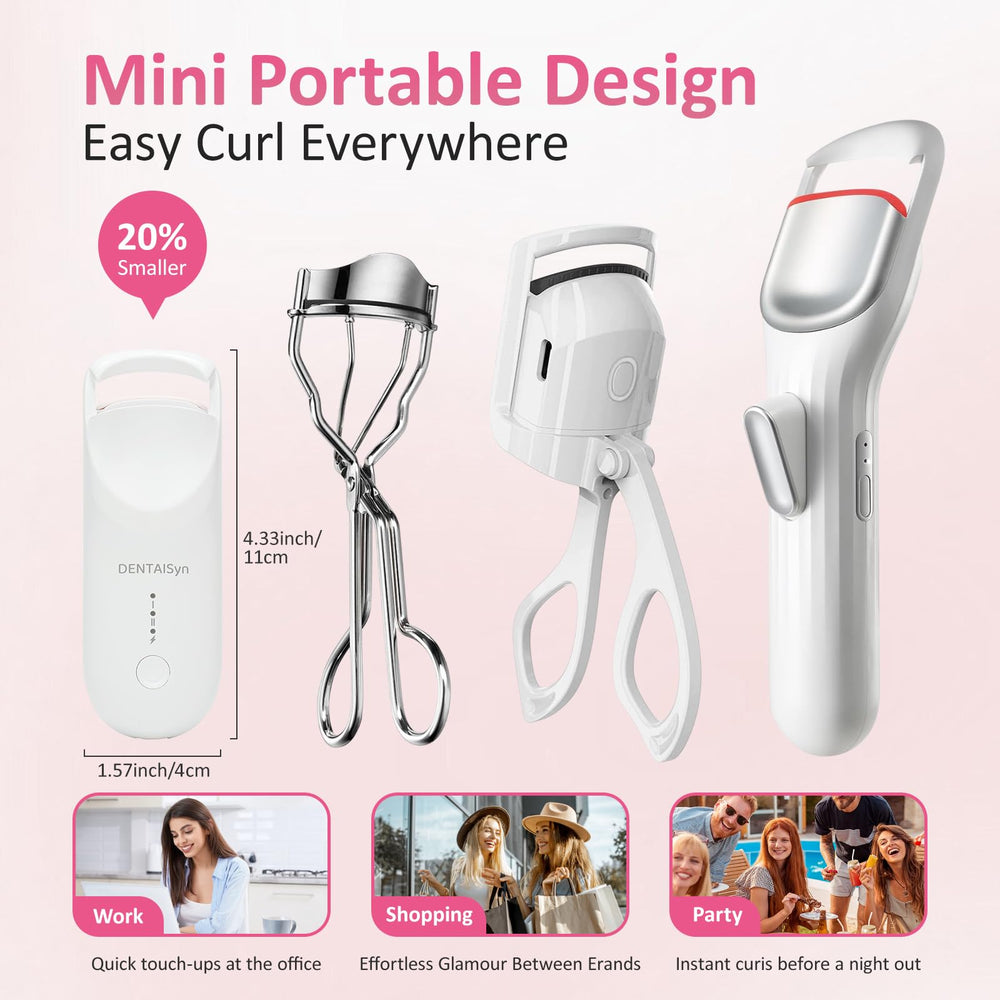DENTAISyn curleur cils pad silicone chaleur sensible, curling sûr.