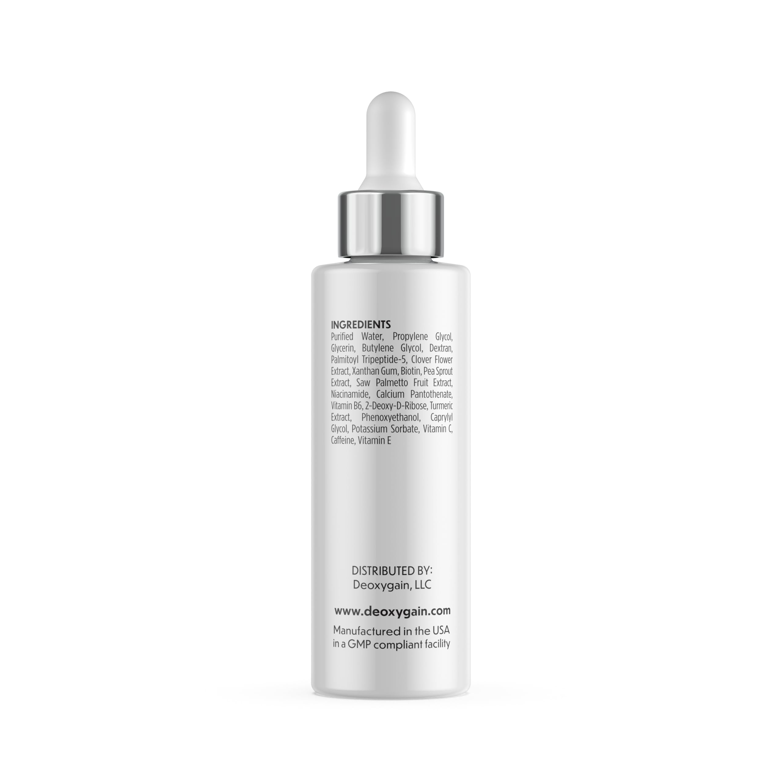 Sérum Deoxygain – Aide à gérer le DHT pour soutenir la densité capillaire.