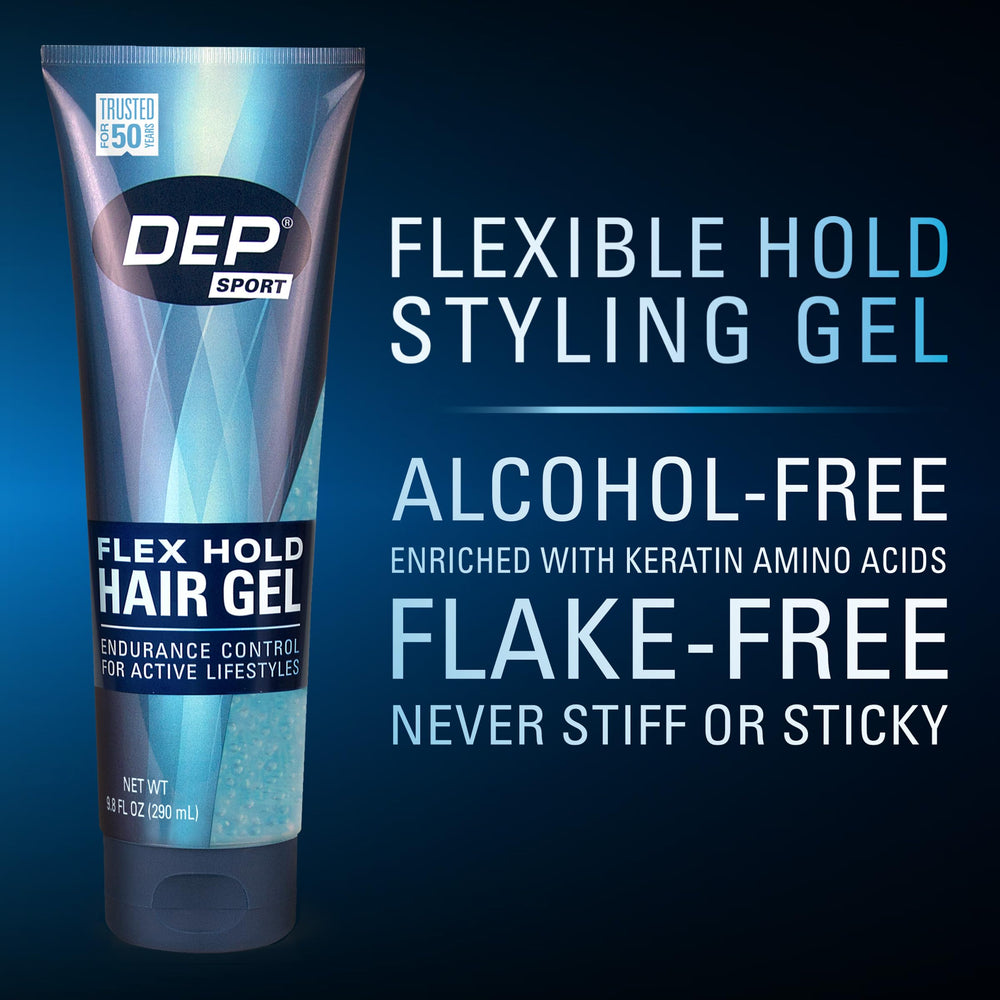 Application facile du gel Dep Endurance pour coiffage rapide