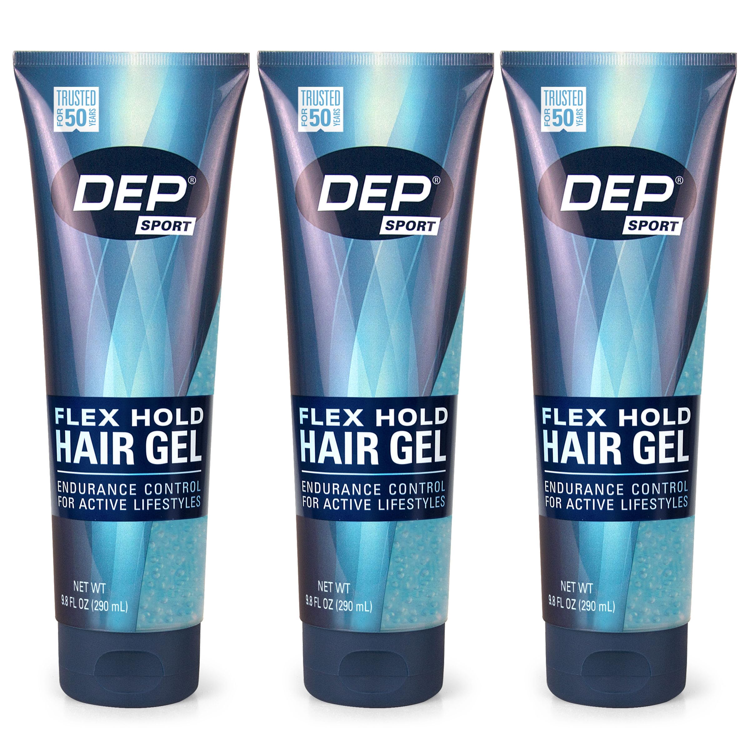 Dep Sport Endurance Gel emballage pack 3 pratique pour coiffage