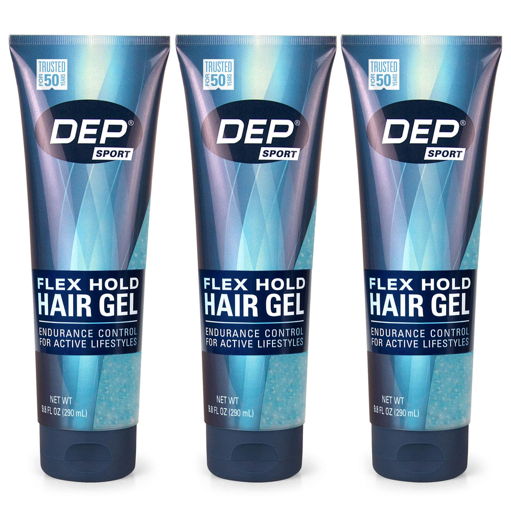 Dep Sport Endurance Gel emballage pack 3 pratique pour coiffage