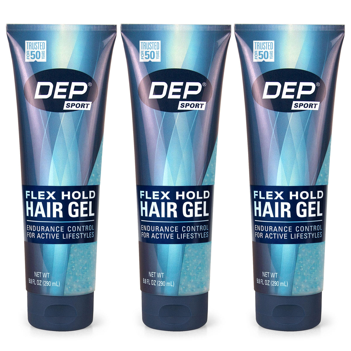 Dep Sport Endurance Gel emballage pack 3 pratique pour coiffage
