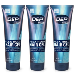 Dep Sport Endurance Gel emballage pack 3 pratique pour coiffage