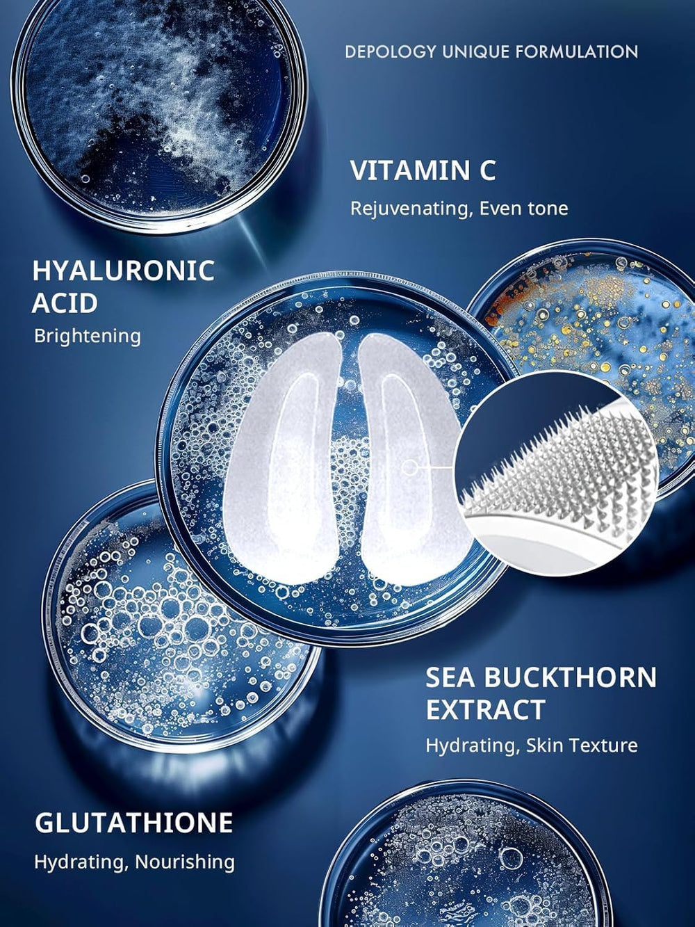 Depology Deepcare Patch Yeux: peptides pour peau plus lisse