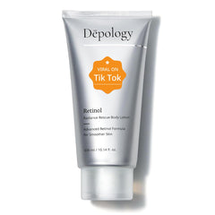 depology lotion corps retinol bouteille — peau plus lisse et hydratée.