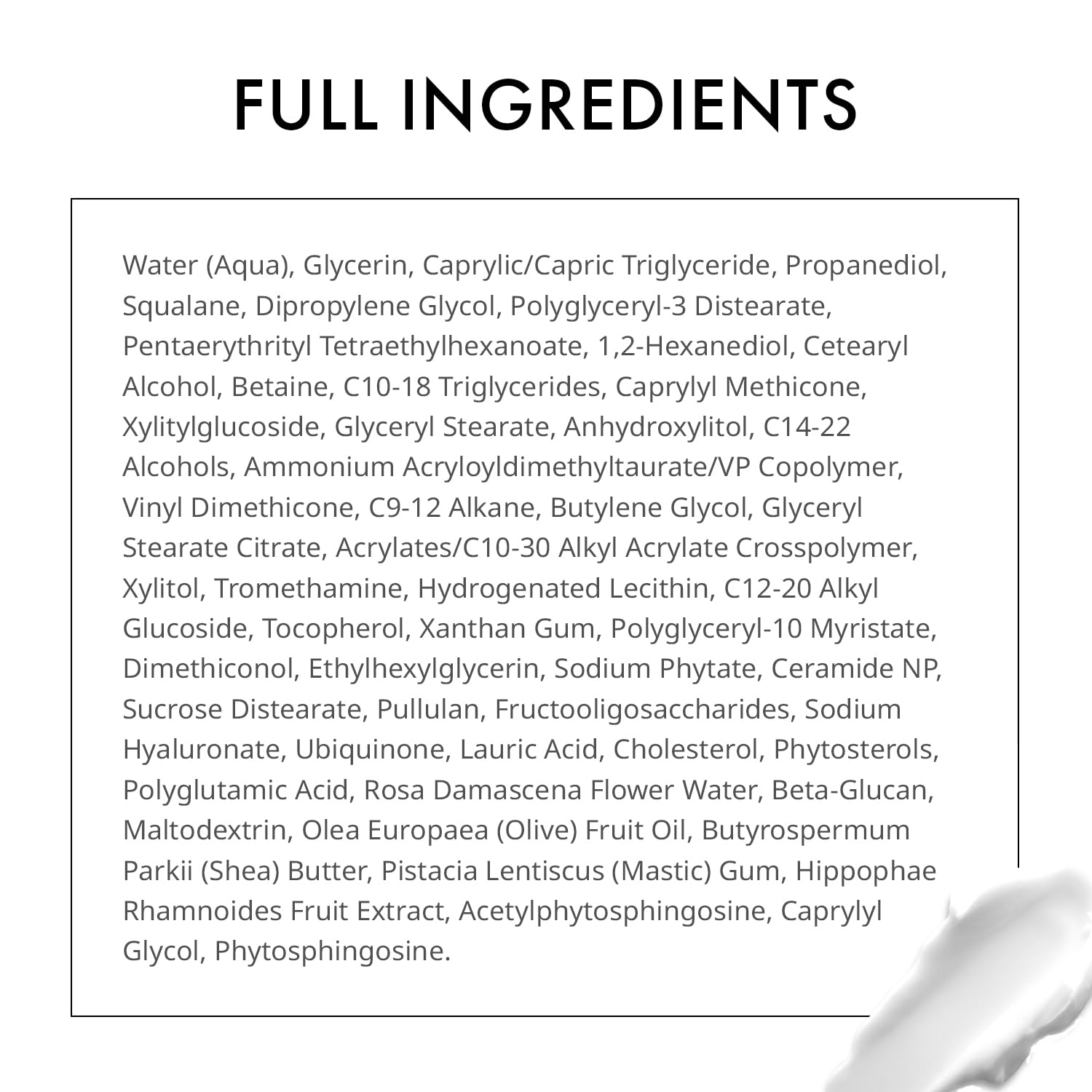 depology Triple Lipid+Q10 Crème Visage Ceramides soutiennent l'hydratation durable.
