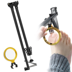 DEPSUNNY coupe-ongles pliable avec manche longue, rangement facile en déplacement.