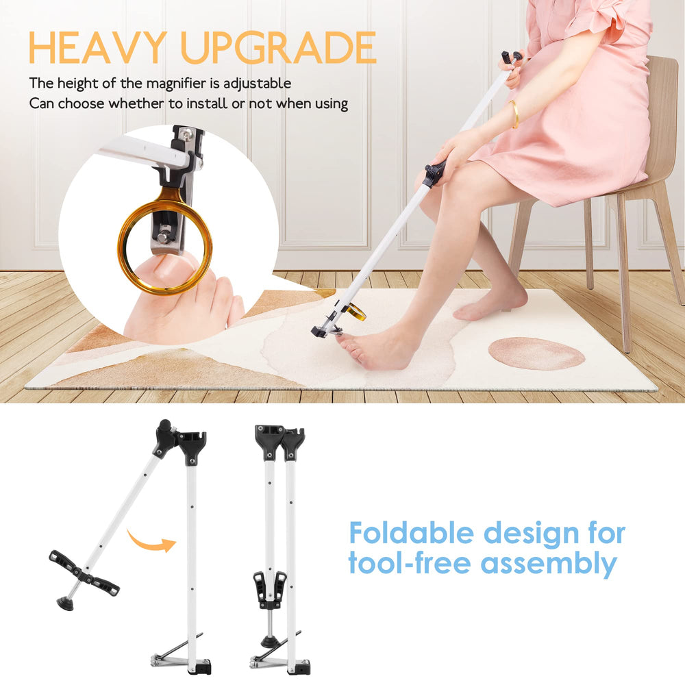 DEPSUNNY loupe reglable pour cibler avec precision les ongles