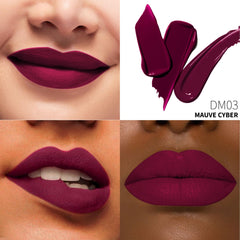 Depuplum Rouge à Lèvres Mauve, longue tenue jusqu'à 16 heures.