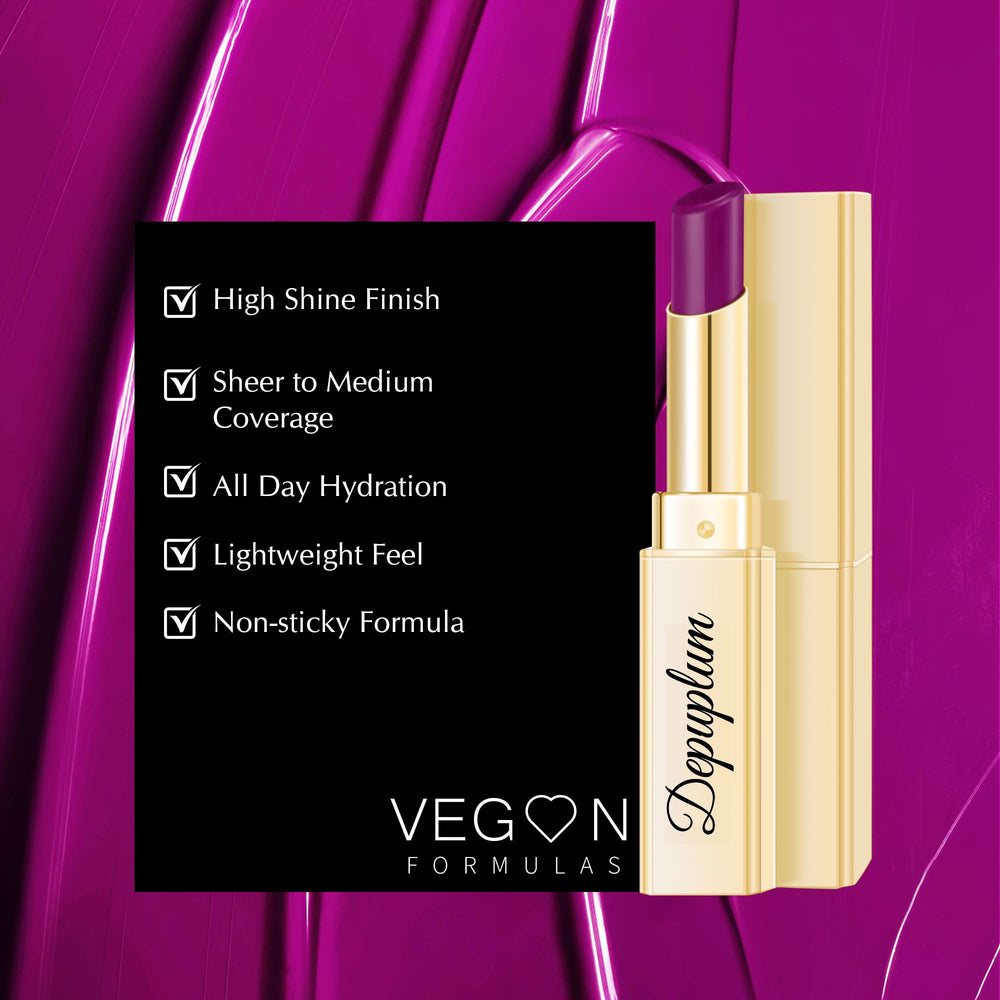 Depuplum DM90 texture crèmeuse sur lèvres, confort toute la journée.