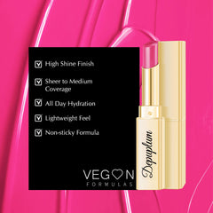 Depuplum rouge à lèvres longue tenue 24h pour une couleur durable.