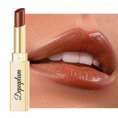 Depuplum DM94 Caramel – teinte brun caramel, lèvres naturelles et hydratation durable.
