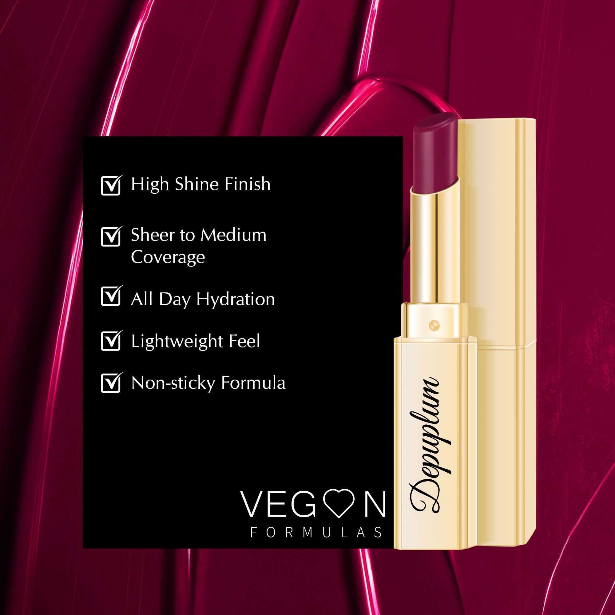 Depuplum rouge à lèvres longue tenue, hydratation tout au long de la journée