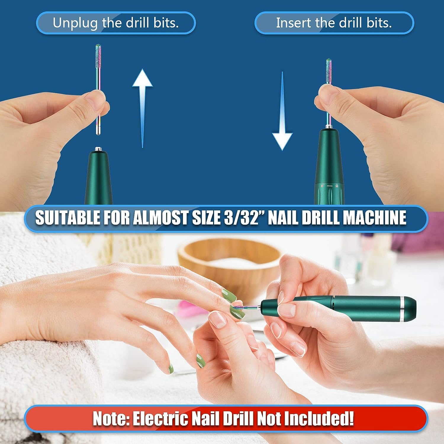 Mèches Depvko brosse, nettoyage précis des surfaces