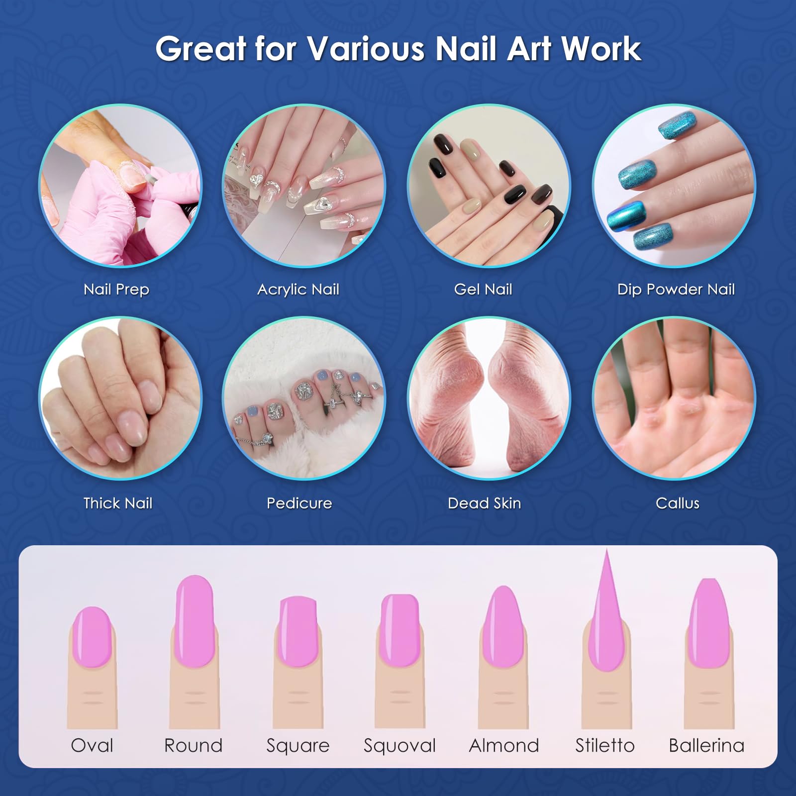 Depvko étui-rangement-outils ongles-30-trous, garde tout à portée et protégé.