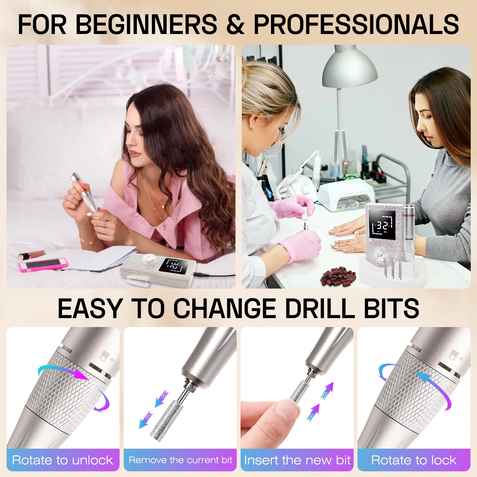 Depvko utilisation polyvalente incluant les soins des ongles des chiens.