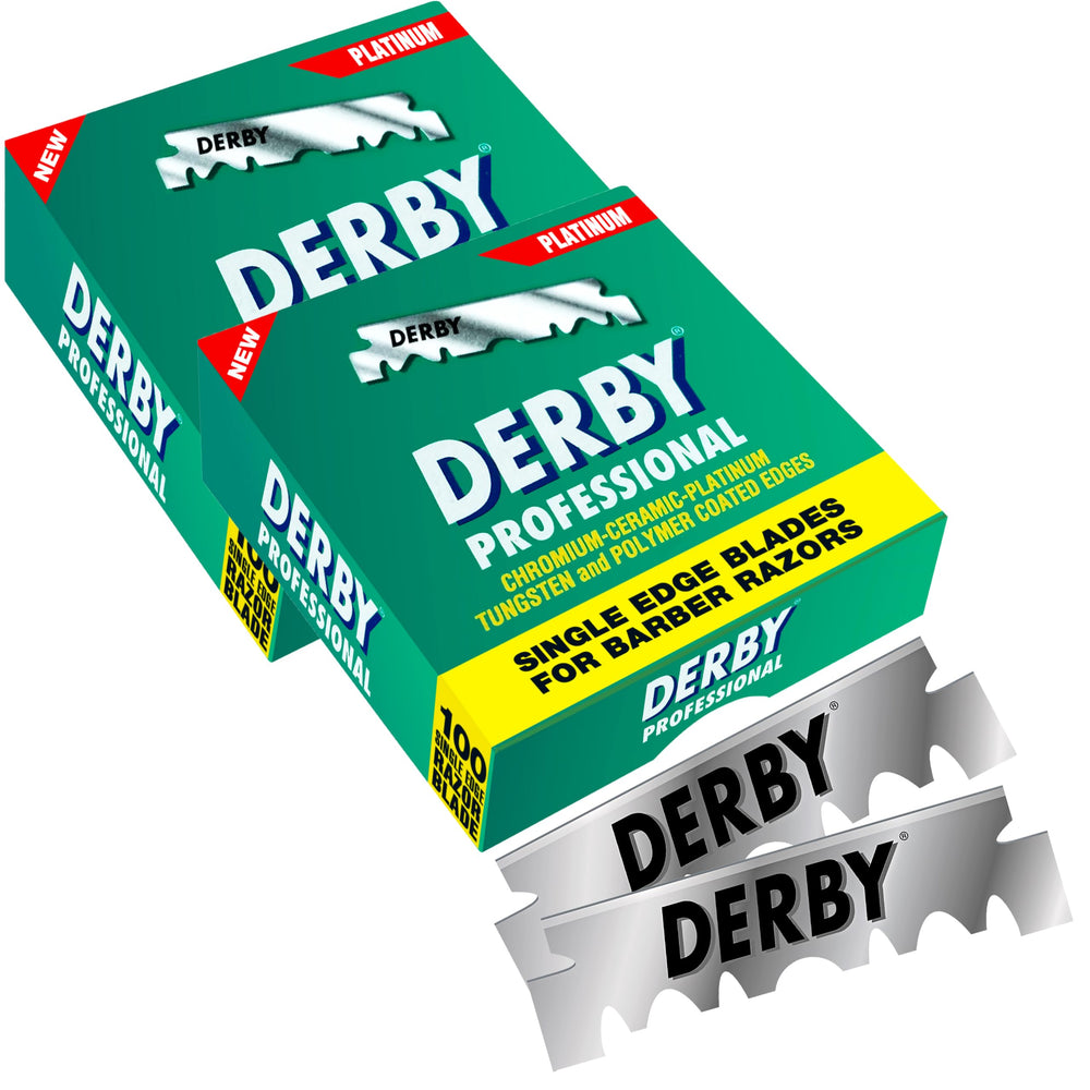 Derby lames à une arête, hygiène et performance adaptées aux ateliers et salons.