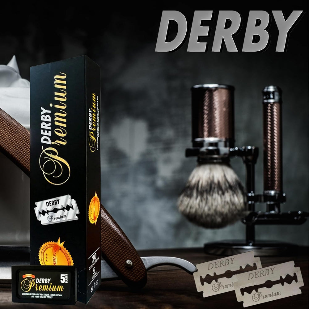 Coupe précise et confortable sur peau sensible avec Derby.
