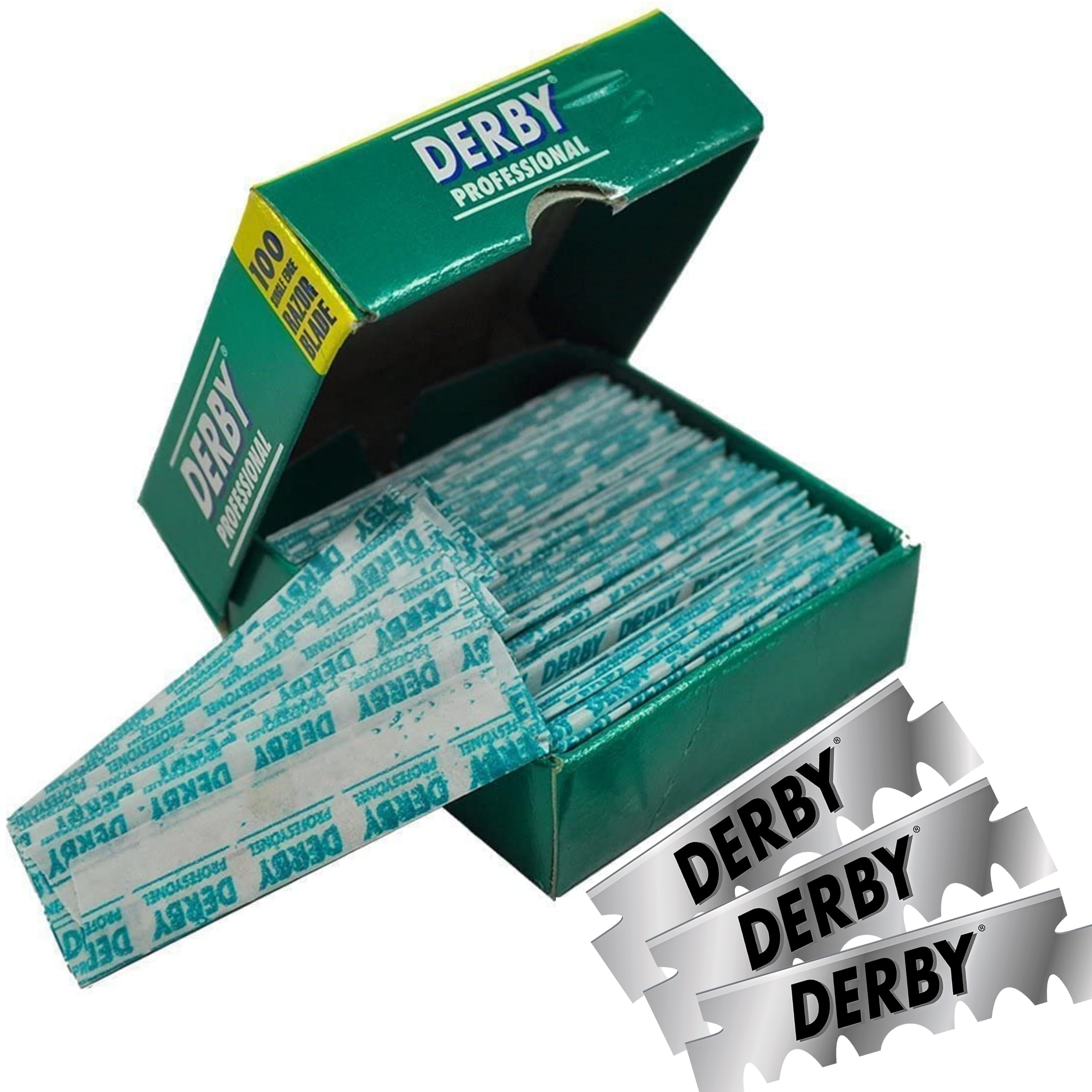 Lames Derby Professionnel, compatibilité rasoir droit pour les passionnés exigeants
