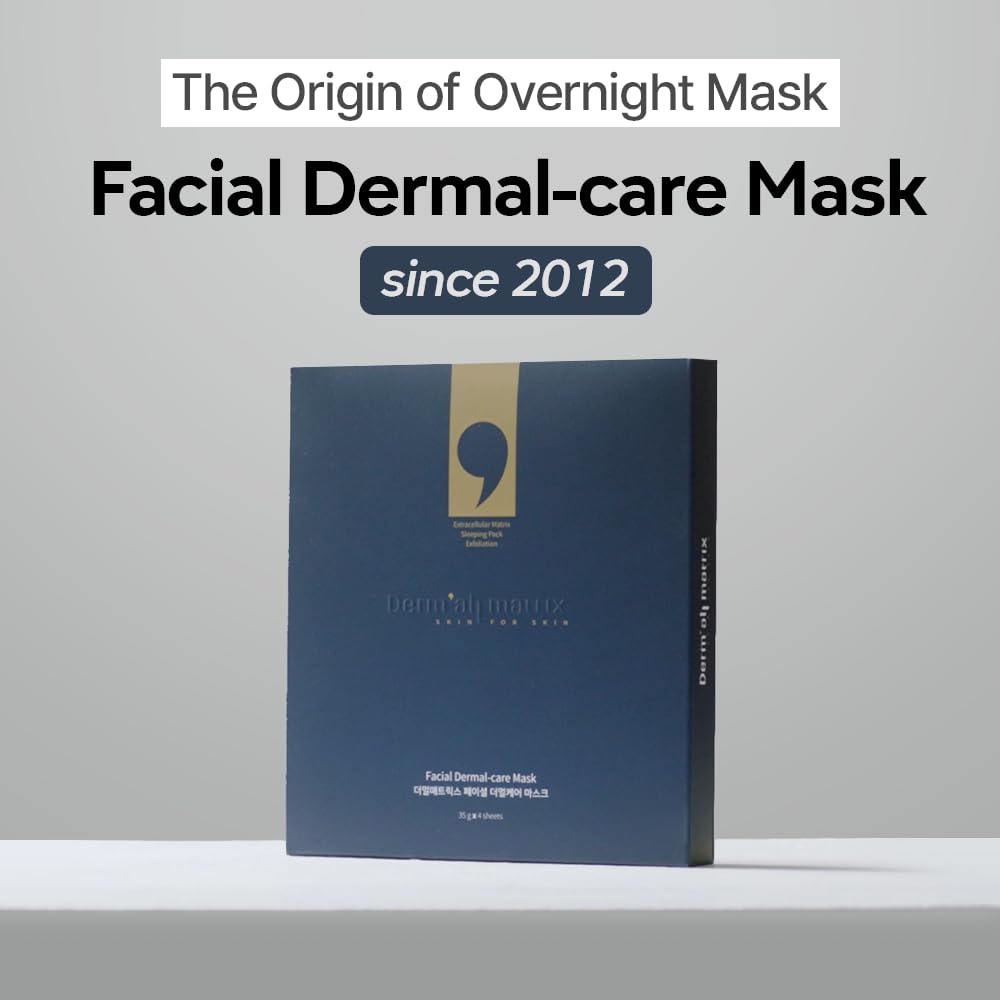 DERM·ALL MATRIX masque-nuit hydratant: soin profond pendant le sommeil.
