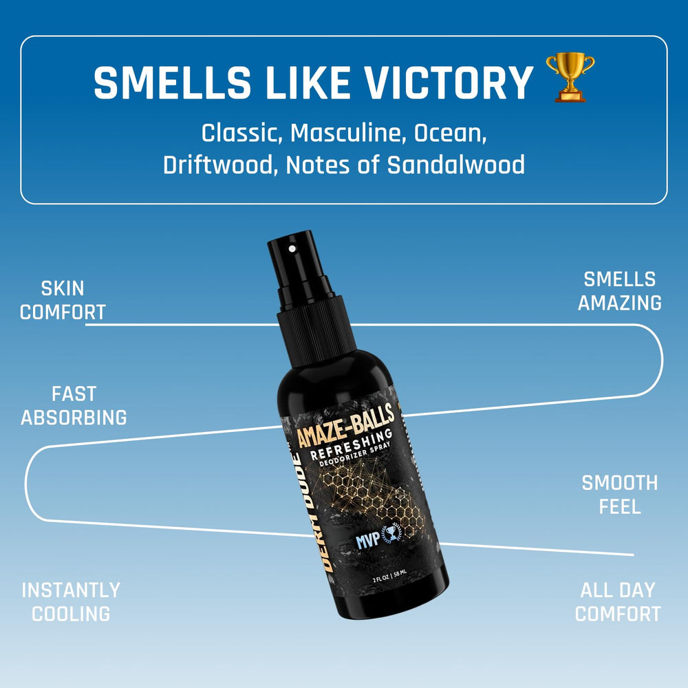 Derm Dude Amaze Ball : aperçu emballage simple et portable pour le quotidien.