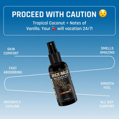 Derm Dude Amaze Ball spray application rapide et sans résidu