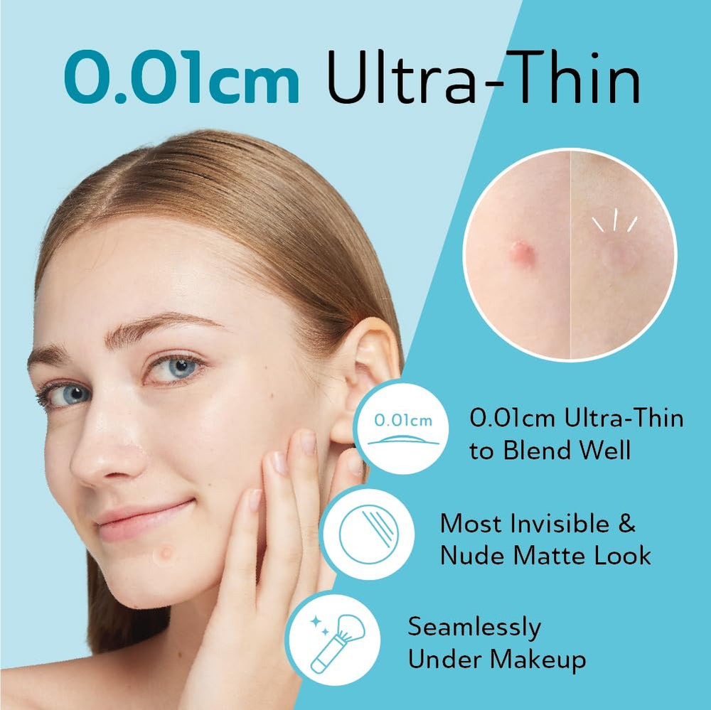 Patch hydrocolloïde DERMA ANGEL absorbe le pus et protège la zone.