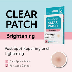 DERMA ANGEL pansements TXA et CICA: éclaircissement léger des taches post-inflammation.