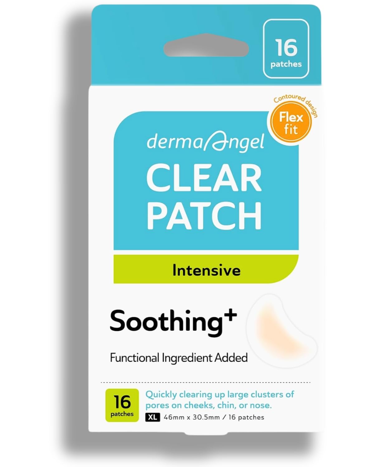 Patch quotidien DERMA ANGEL, usage facile sur peau propre.
