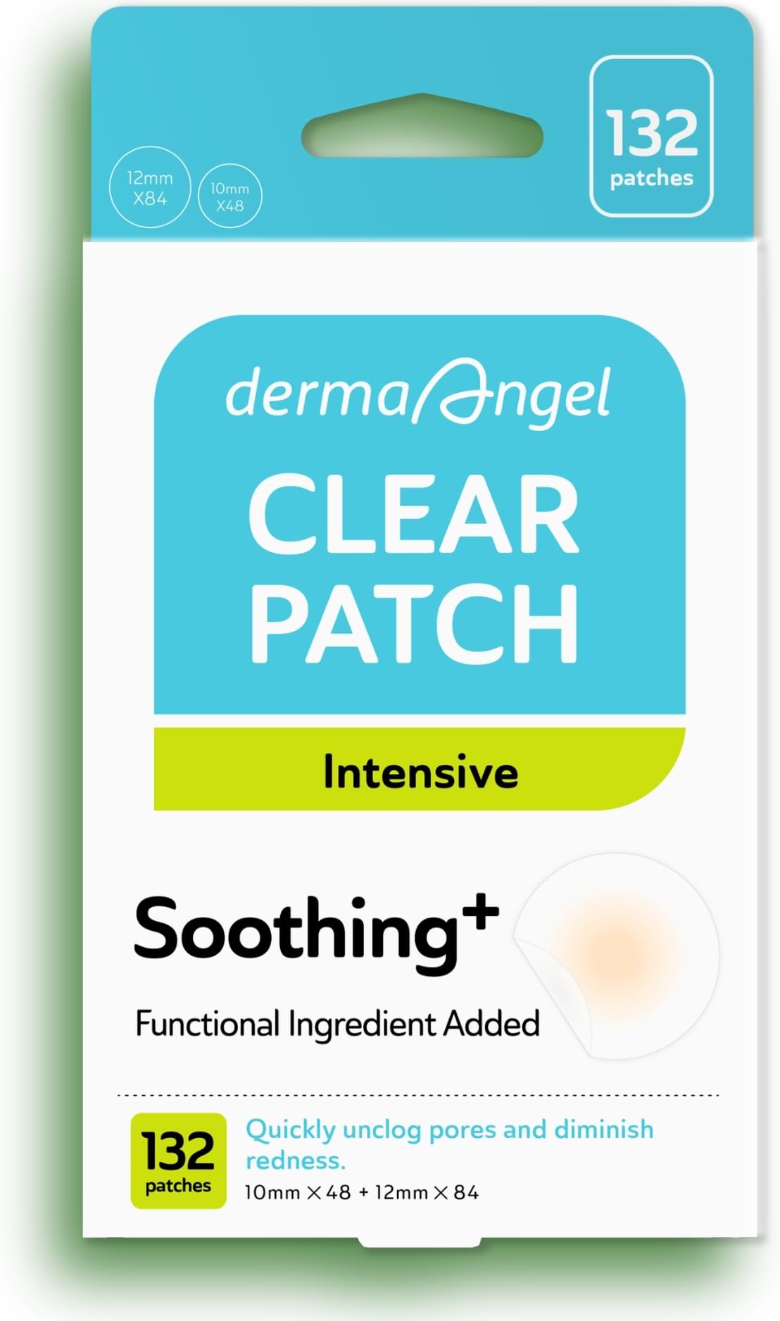 Patch DERMA ANGEL visage invisible, soin discret des boutons