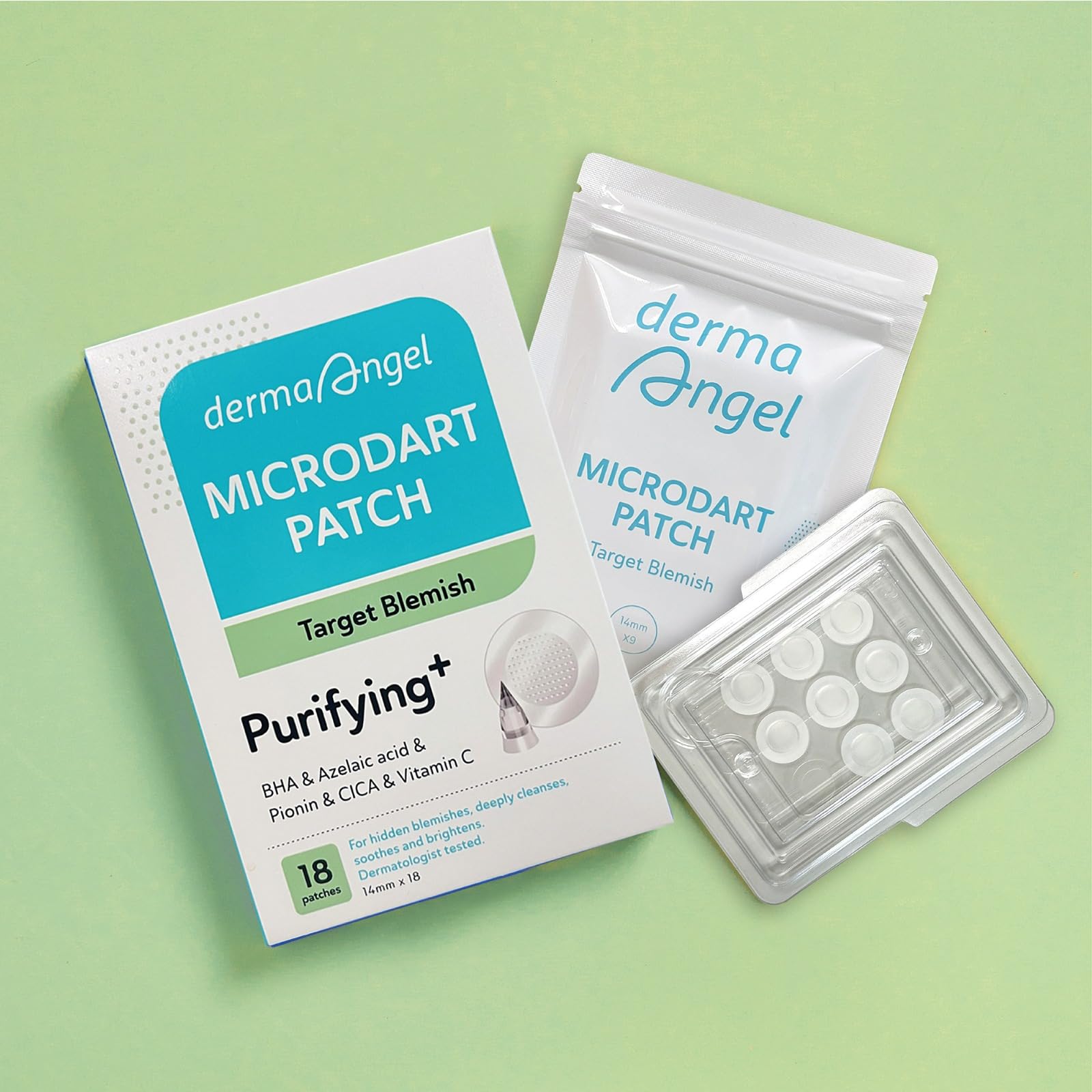 DERMA ANGEL skin-safe formula patches suit all skin types