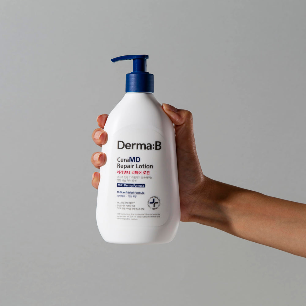 Sans parfum, routine hydratante quotidienne sans irritations.