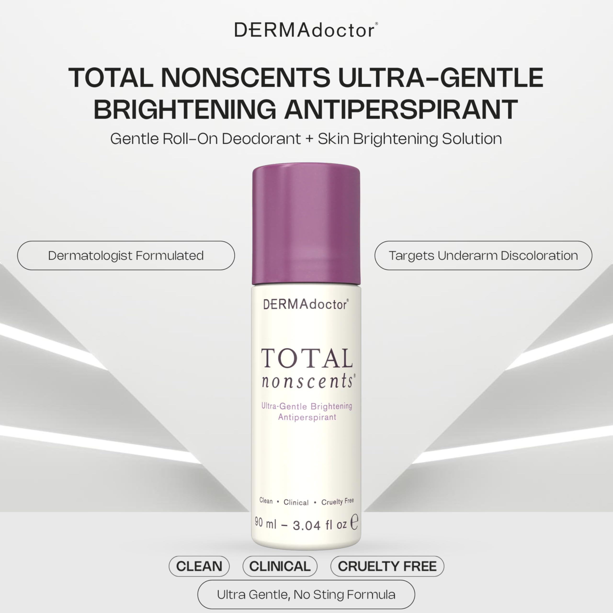 DERMAdoctor antiperspirant-application-douce-apres-rasage offre douceur sans irritation