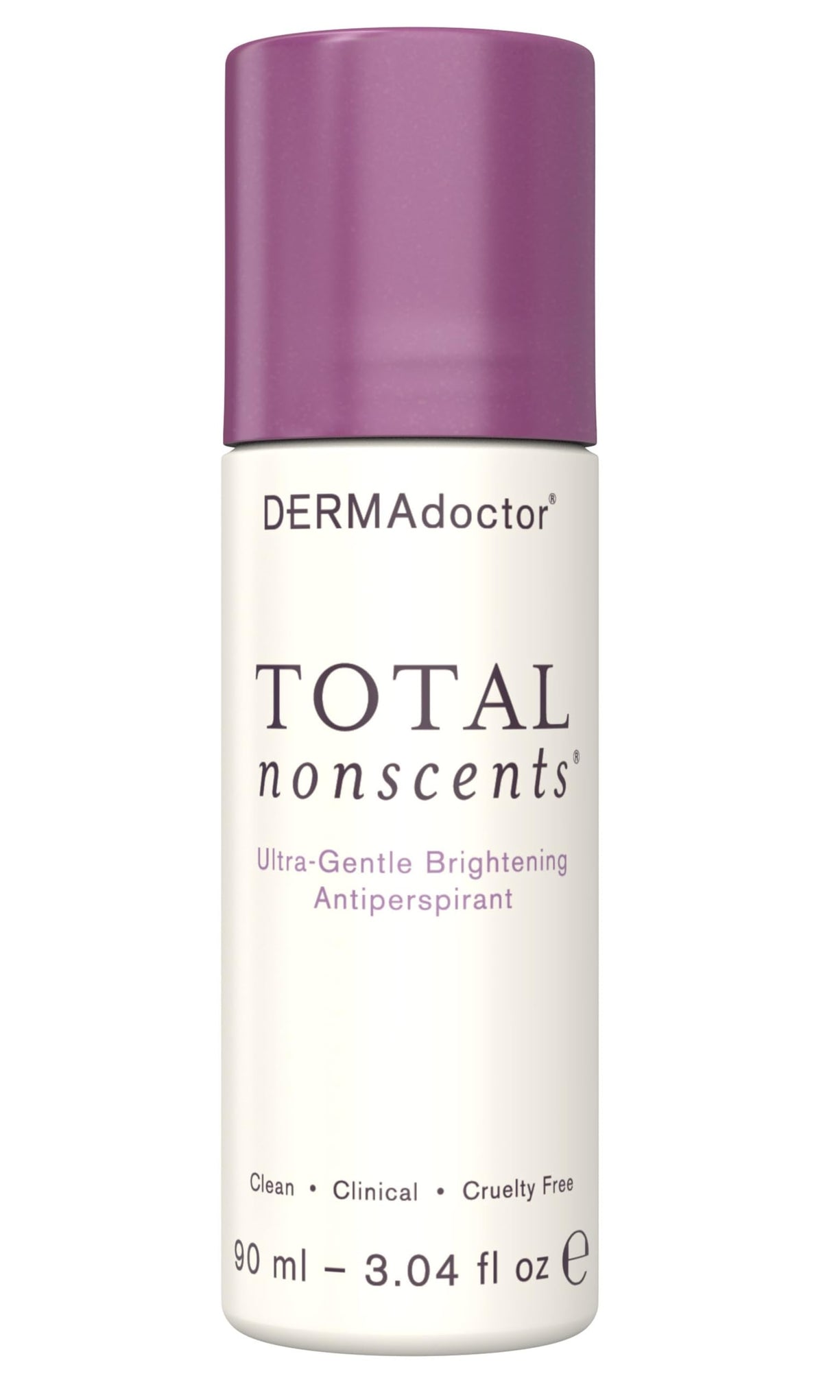DERMAdoctor antiperspirant-bouteille-roll-on lumineuse protège des odeurs et illumine la peau