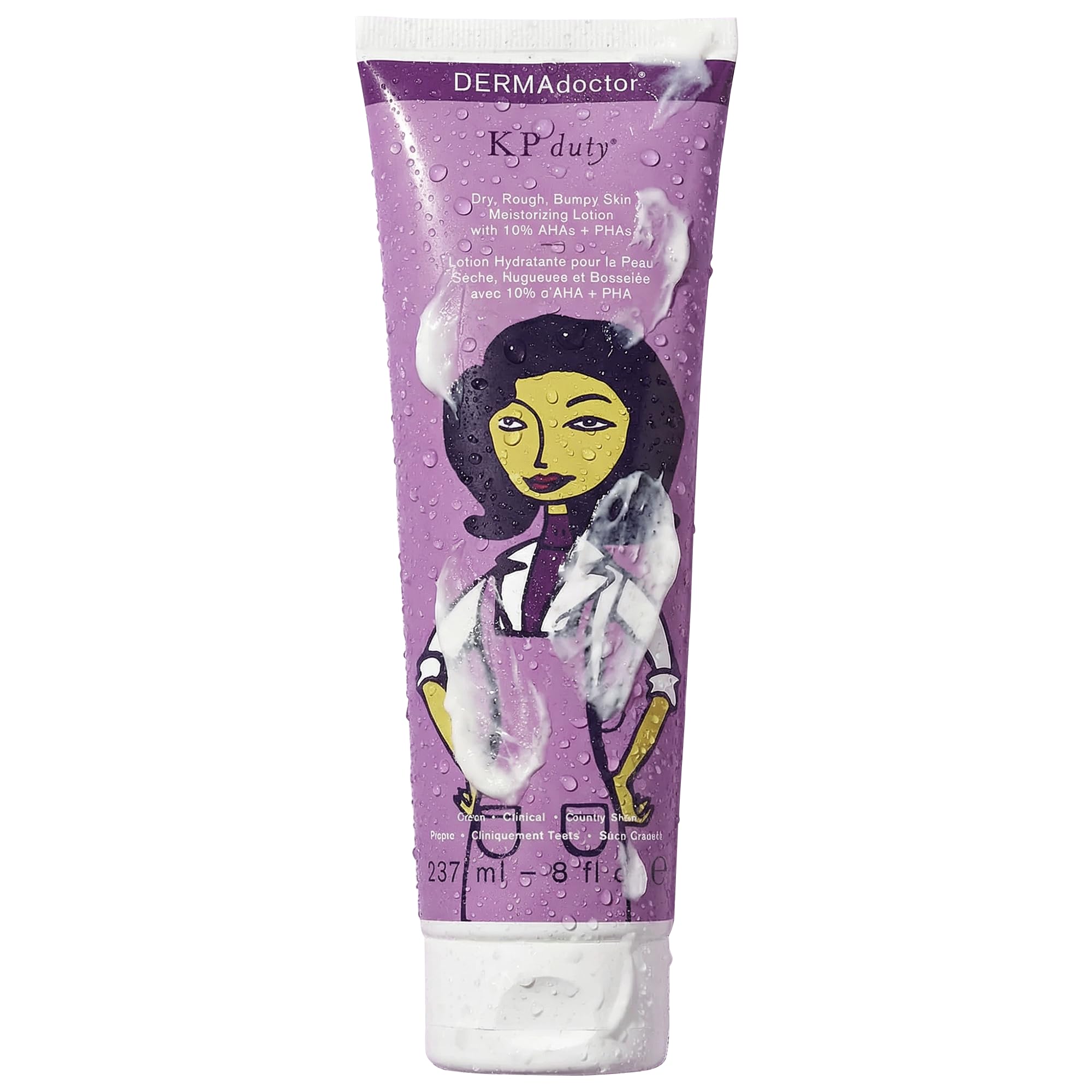 DERMAdoctor KP Bump Eraser - emballage visible et utilisation facile