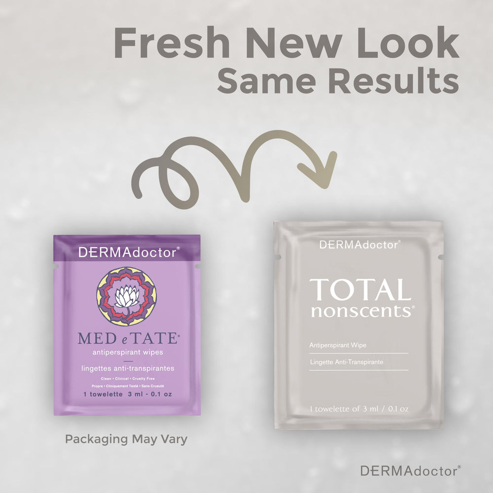 Emballage individuel DERMAdoctor pour une hygiène discrète lors des séances.
