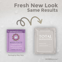 Emballage individuel DERMAdoctor pour une hygiène discrète lors des séances.