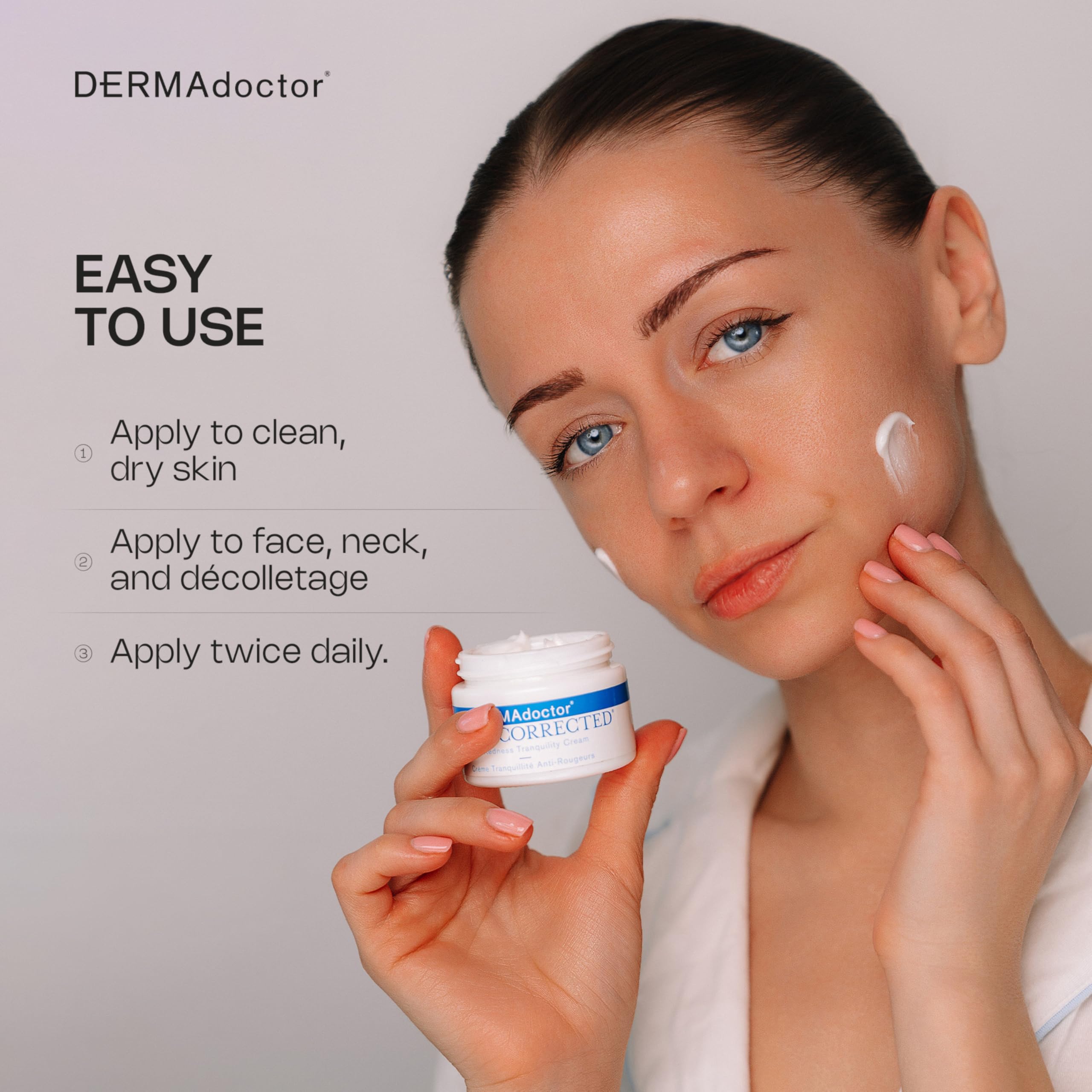 DERMAdoctor Hydratation Intense – Pénètre rapidement, peau nourrie et rafraîchie.