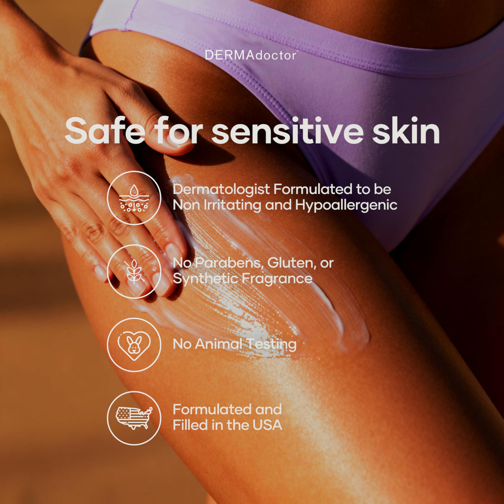 DERMAdoctor KP Bump Eraser - packaging ergonomique et lisible
