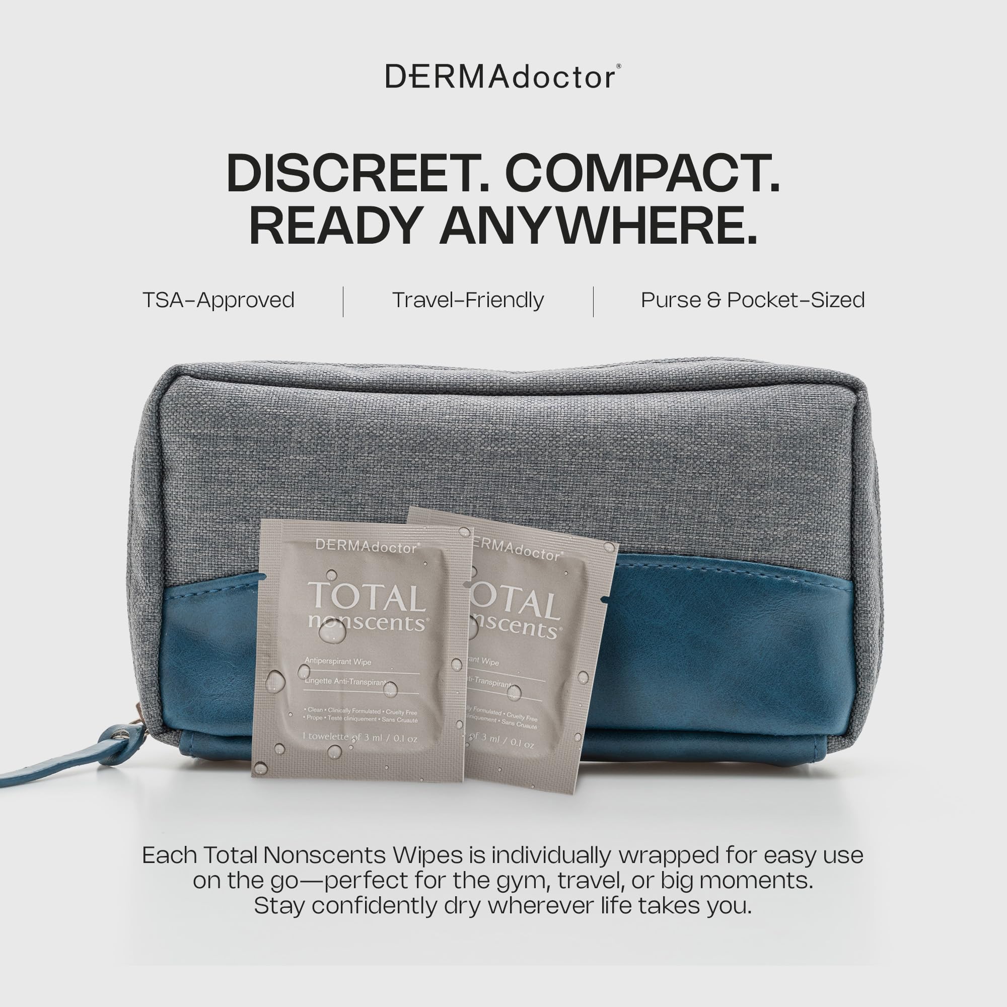 Texture douce hypoallergenique DERMAdoctor, idéale pour peaux sensibles.
