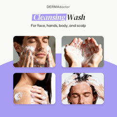 Texture mousse légère, purifiante et sans parfum.