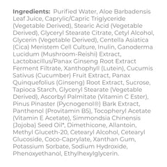 Derma E Apaisante crème visage: Aloe Vera, fraîcheur et soin pour peaux sensibles.