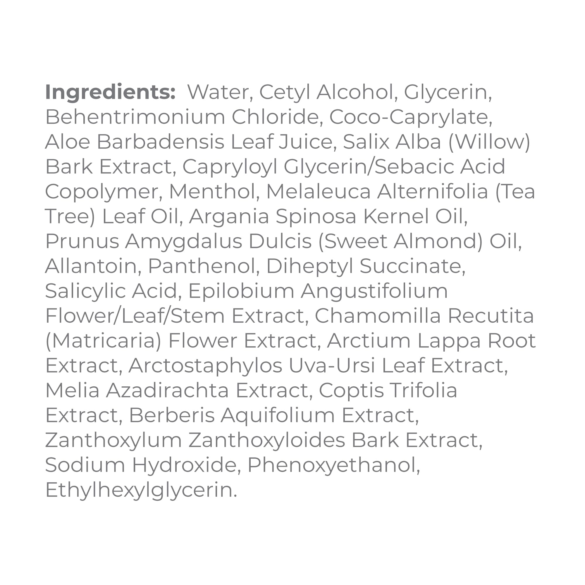 DERMA E conditionneur-relief menthol offre une fraîcheur rafraîchissante.