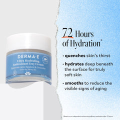Emballage Derma-E Jour, étiquette minimaliste et moderne