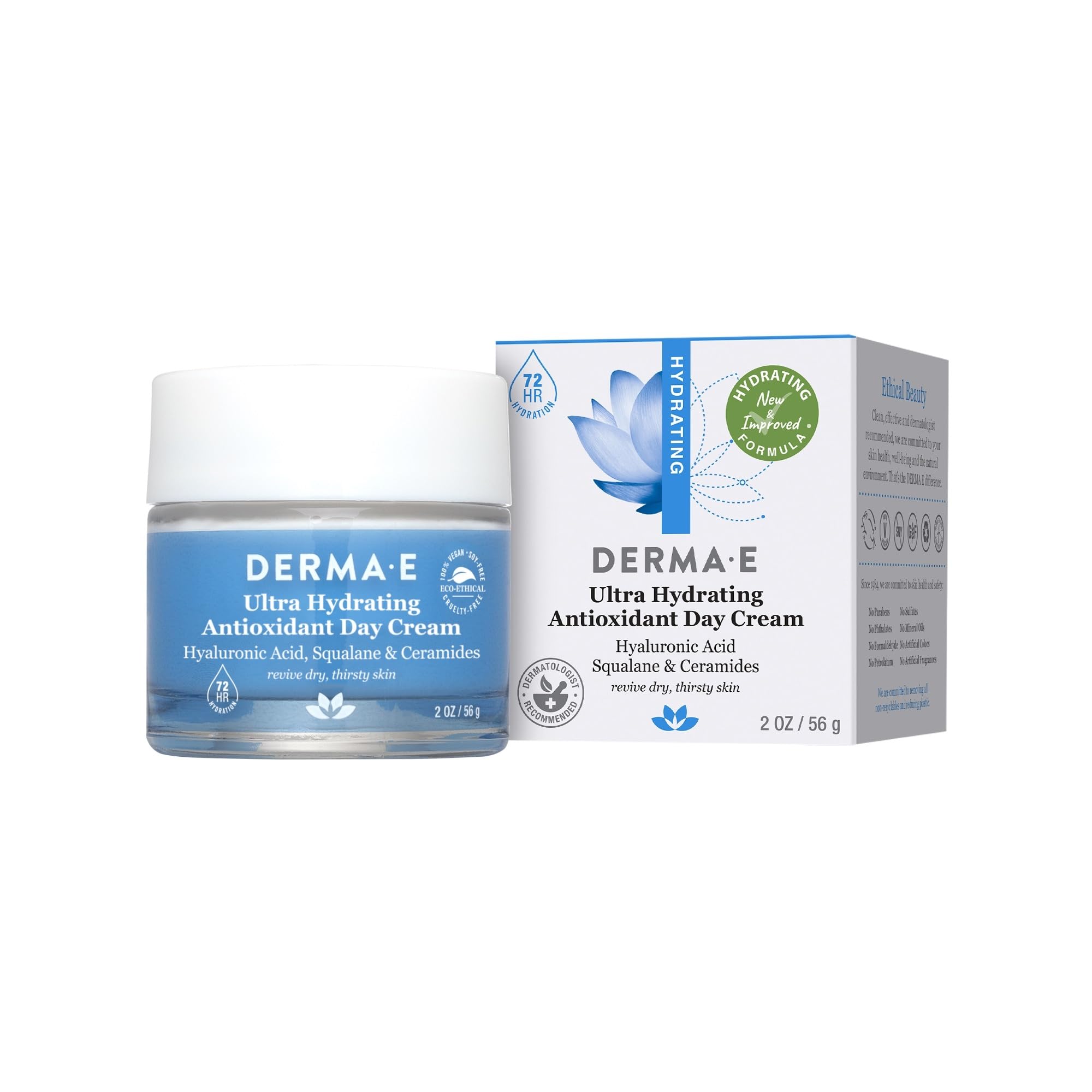 Derma-E Jour utilisé comme base sous maquillage