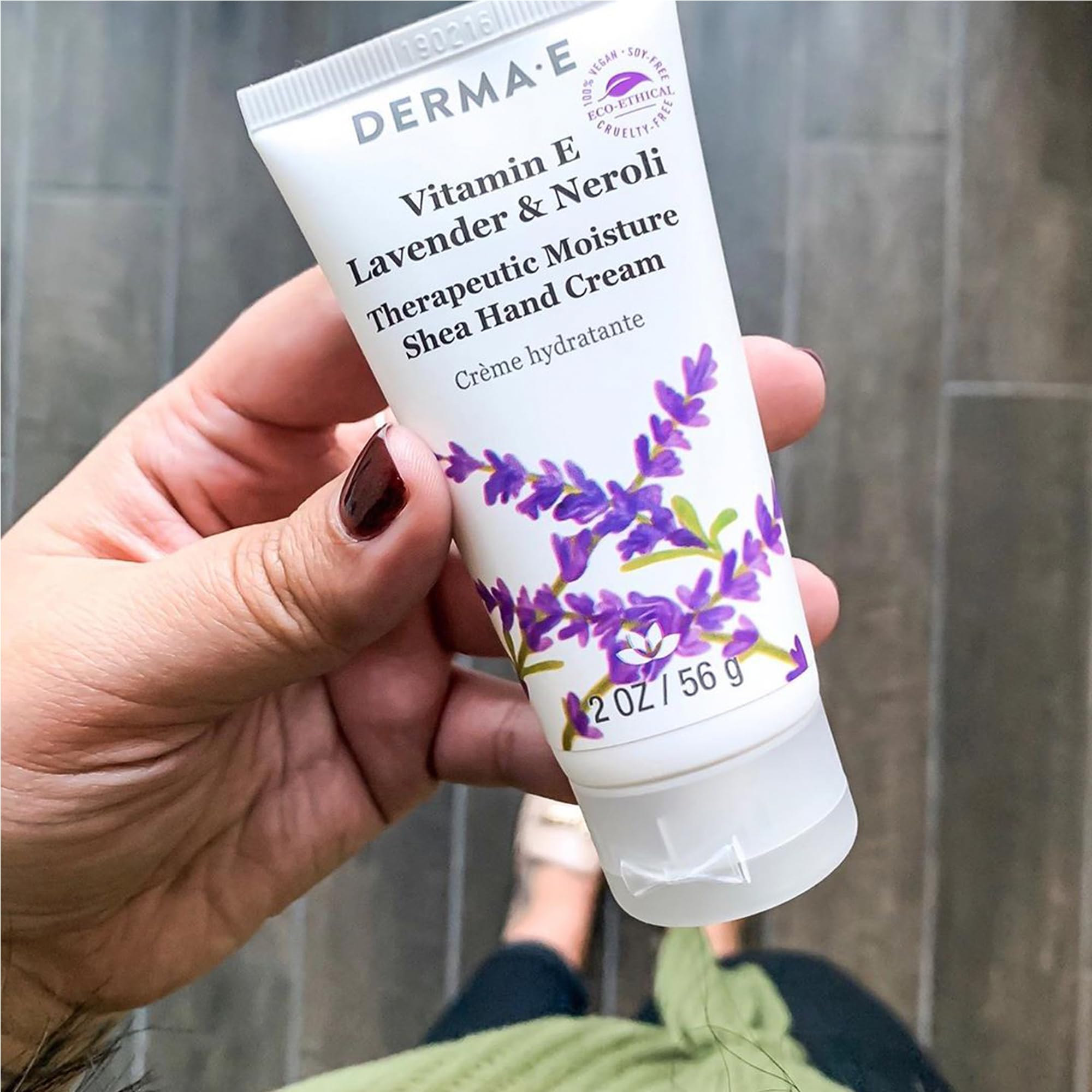 Derma E Crème Mains Parfum Naturel Lavande Neroli: parfum apaisant