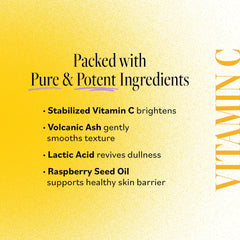 DERMA E exfoliation avec pierre ponce volcanique, peau plus lisse.